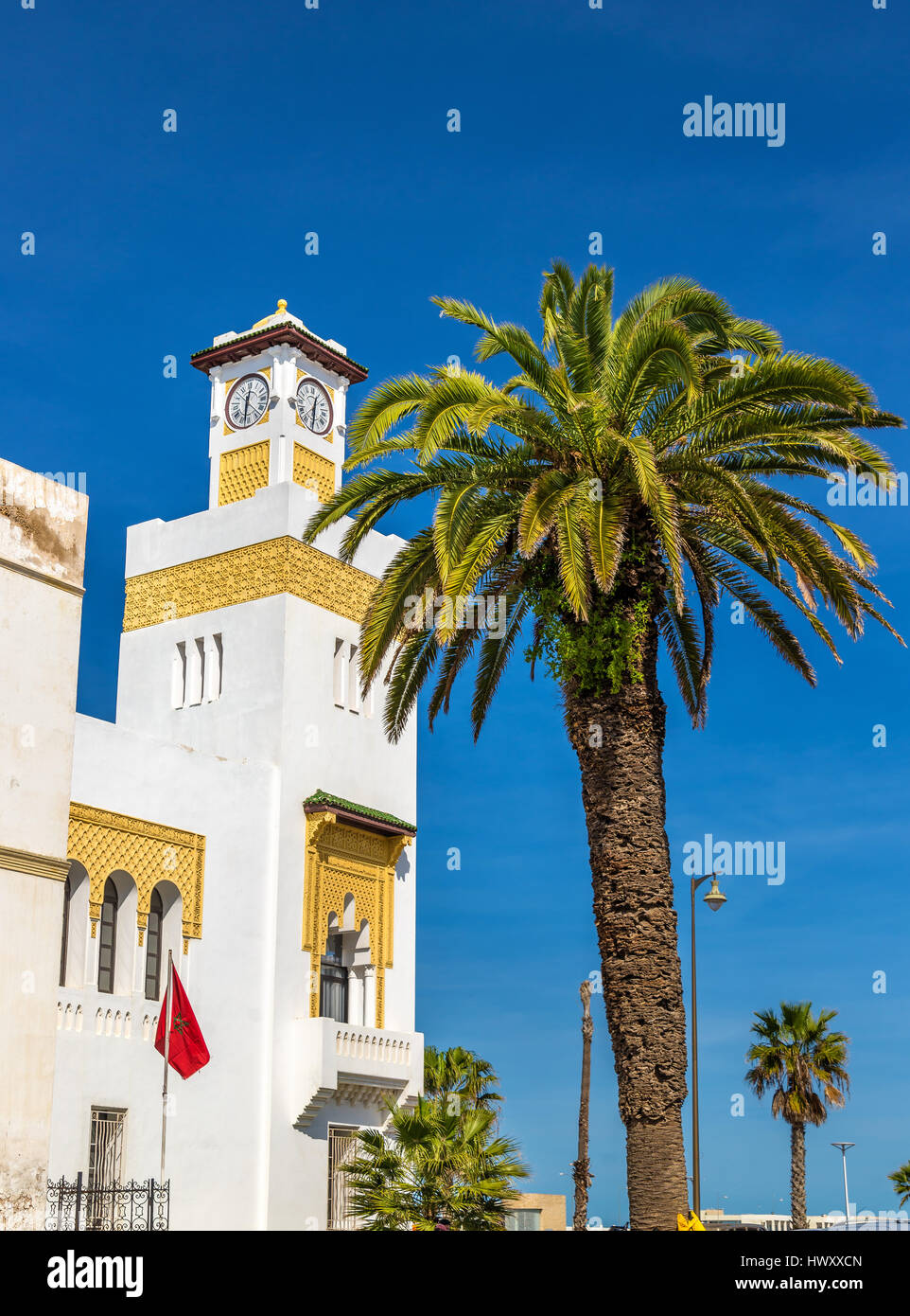 Edificio in El Jadida, Marocco Foto Stock