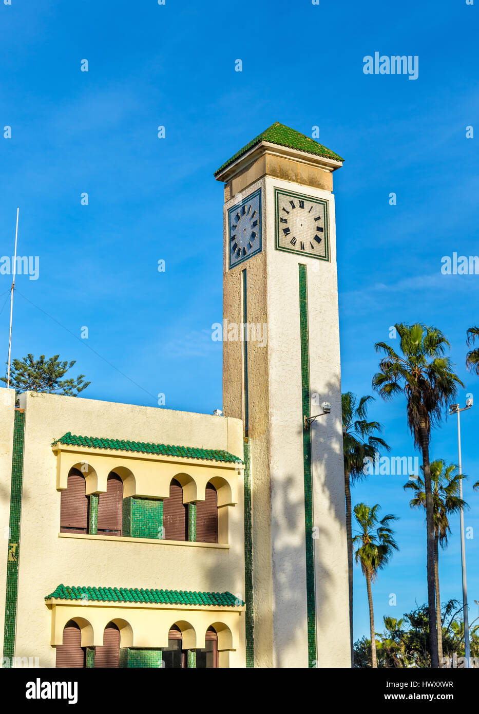 Edificio in El Jadida, Marocco Foto Stock