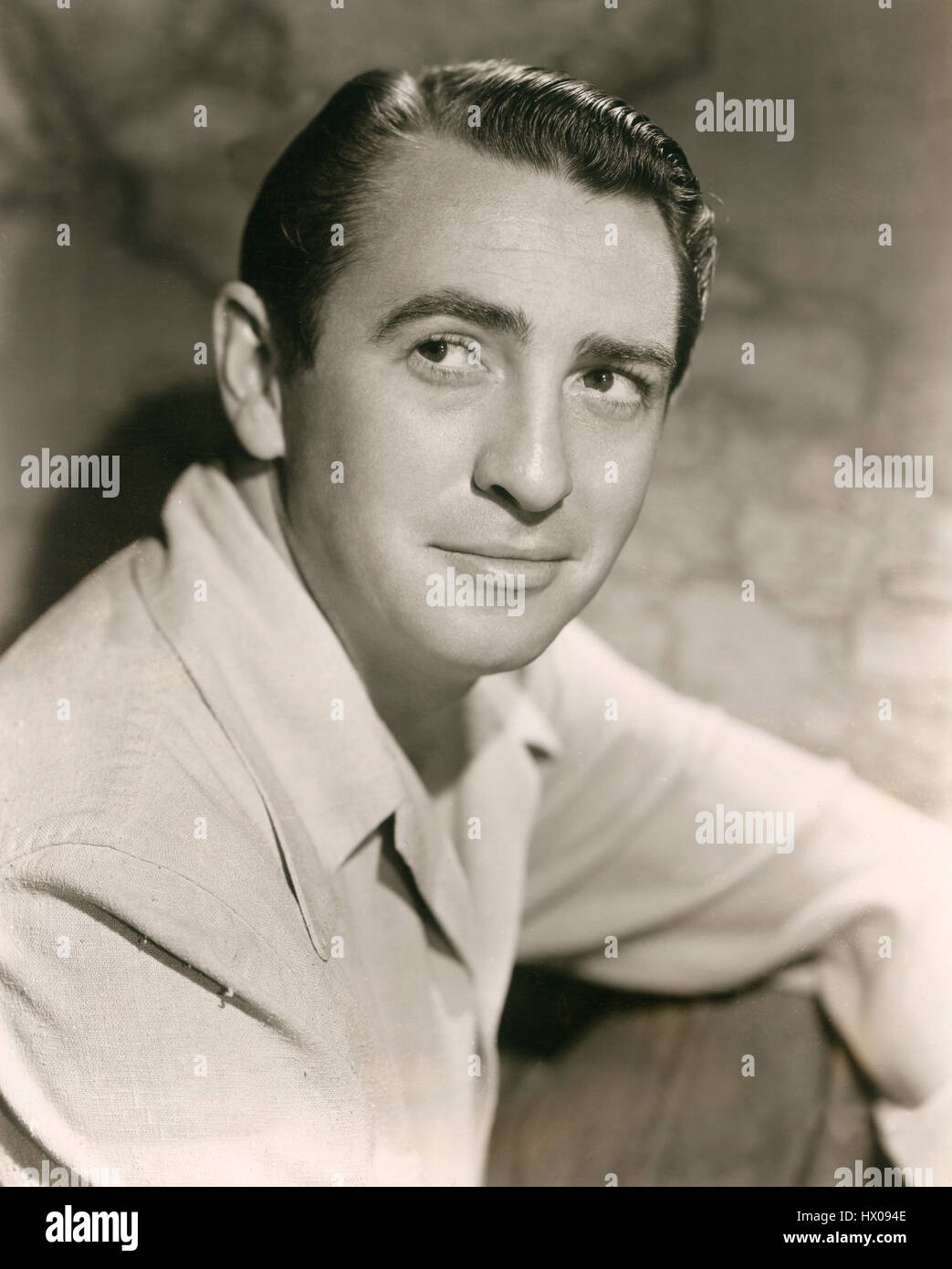 Macdonald Carey, pubblicità ritratto, Paramount Pictures, 1948 Foto Stock