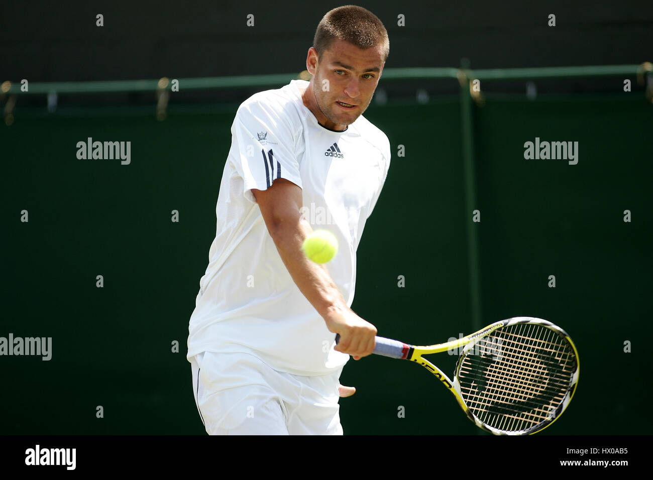 MIKHAIL YOUZHNY RUSSIA WIMBLEDON Londra Inghilterra 26 Giugno 2008 Foto Stock