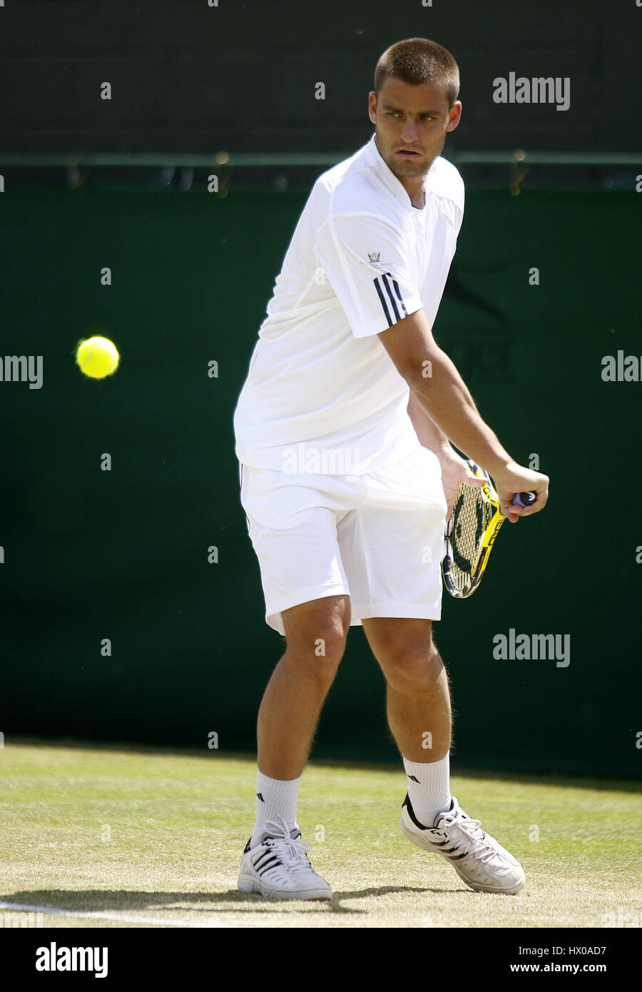 MIKHAIL YOUZHNY RUSSIA WIMBLEDON Londra Inghilterra 26 Giugno 2008 Foto Stock