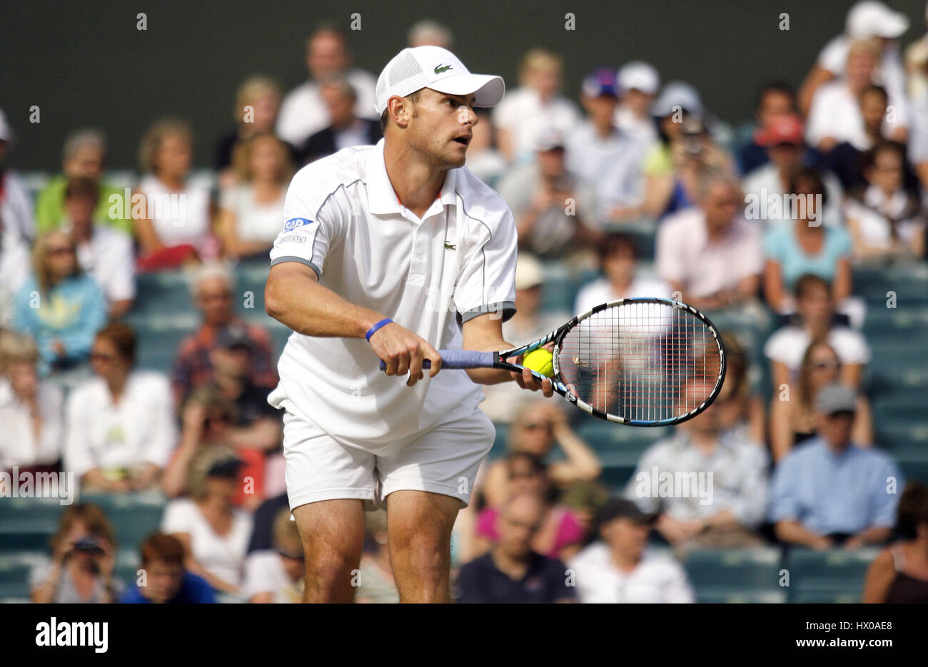 ANDY RODDICK USA WIMBLEDON Londra Inghilterra 26 Giugno 2008 Foto Stock