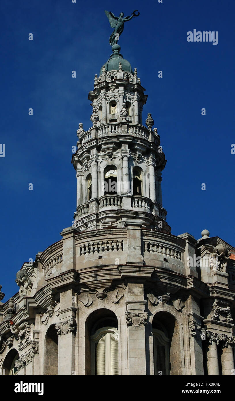 Gran Teatro de la Habana, Havana, Cuba Foto Stock
