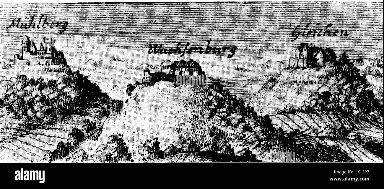 Drei Gleichen 1701 Foto Stock