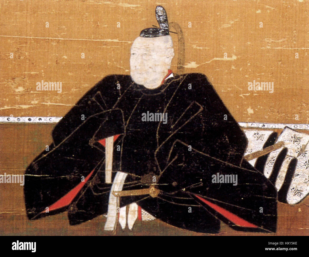 Doi Toshikatu era un artista ukiyo-e giapponese noto per le sue stampe in legno. Le sue opere si concentravano su attori kabuki, lottatori di sumo e belle donne, catturando la vivace cultura del Giappone del periodo Edo attraverso rappresentazioni dettagliate e vibranti. Foto Stock