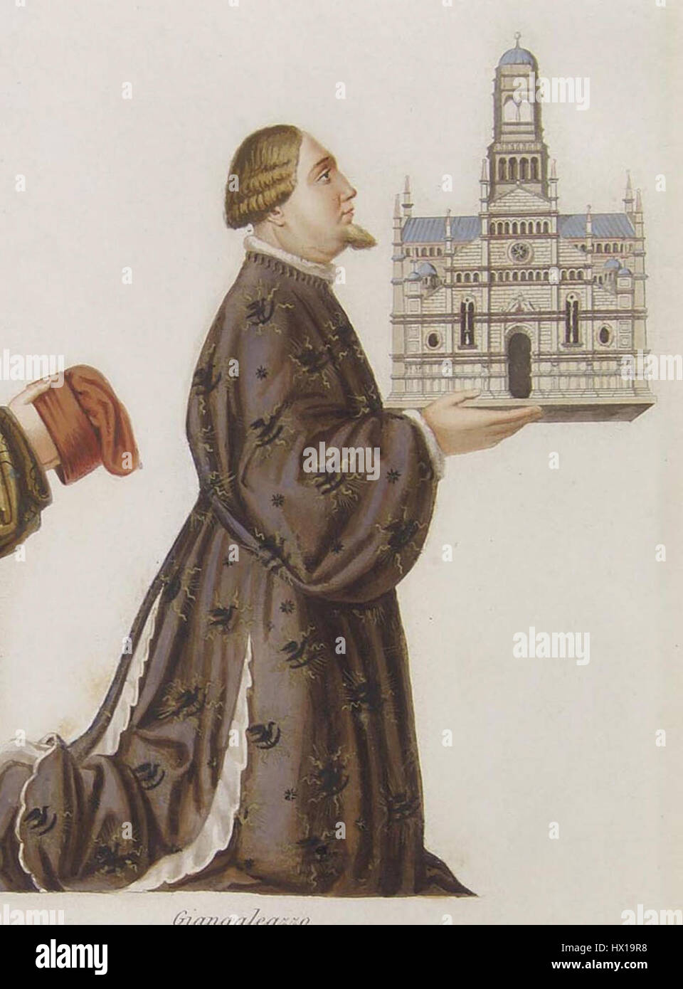 Giangaleazzo Visconti Foto Stock