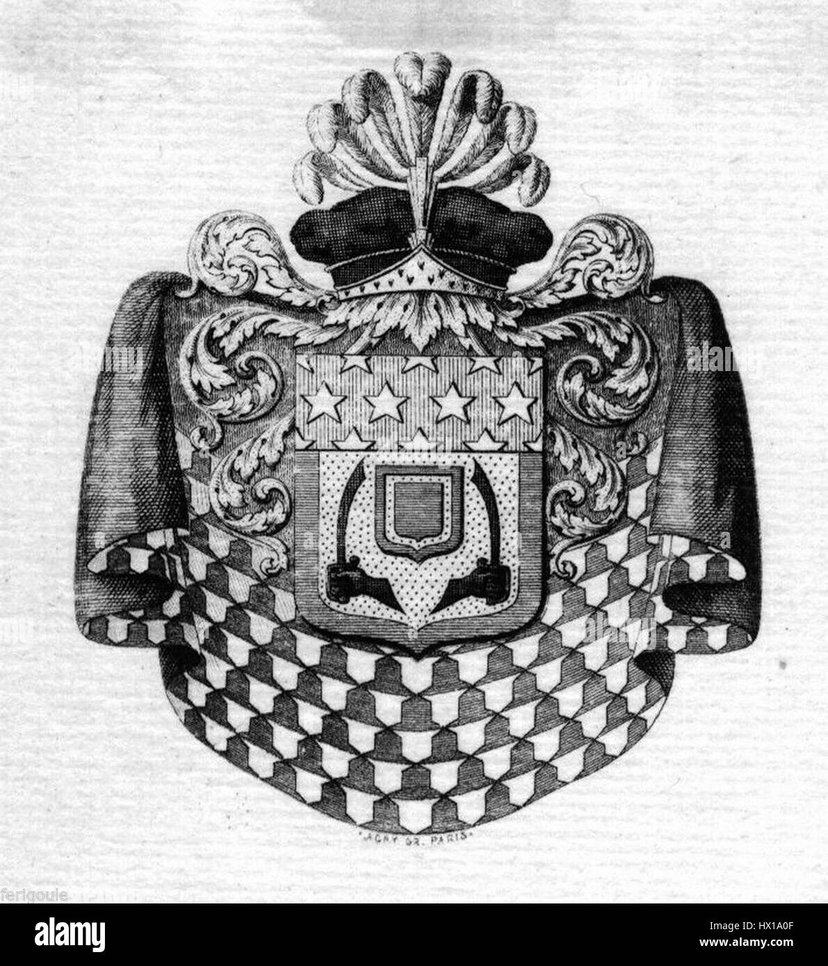 Ex-libris ney Foto Stock