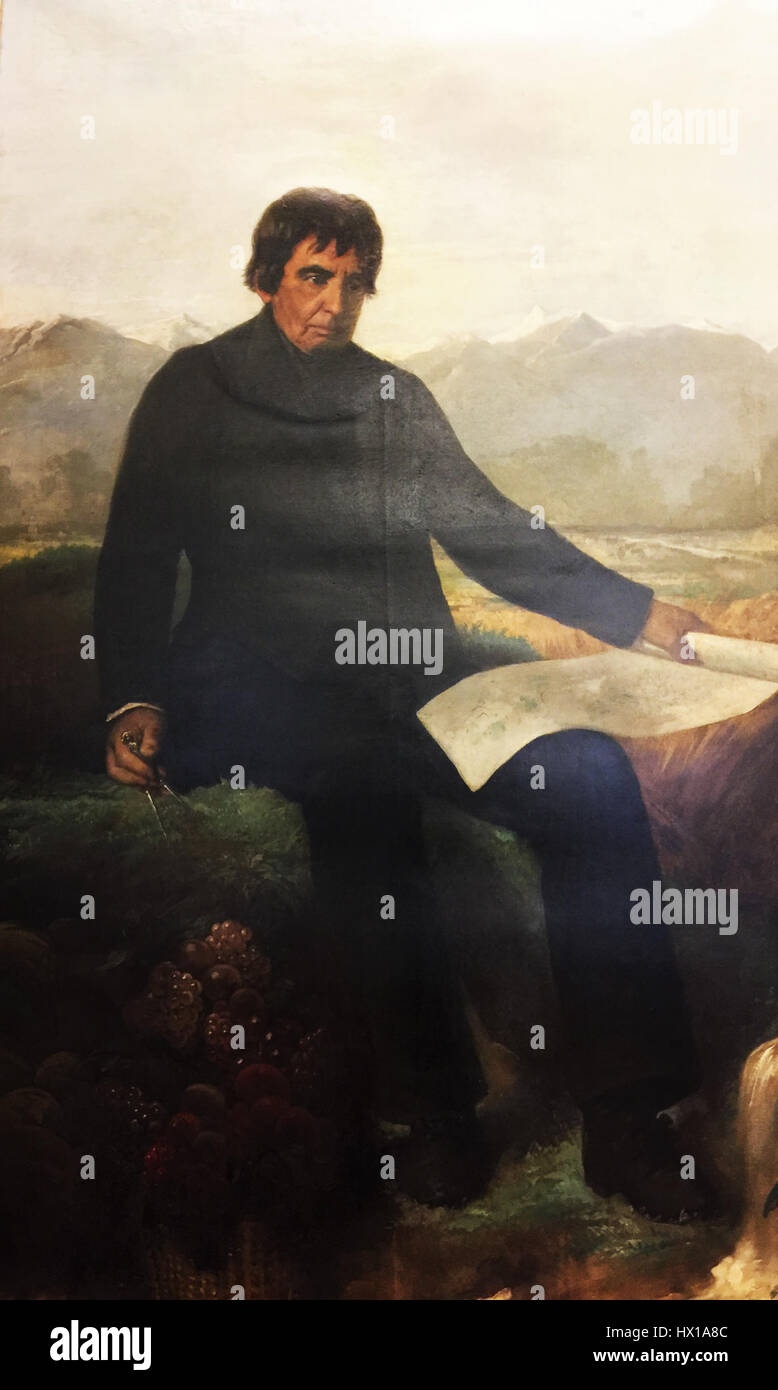 Domingo Eyzaquirre Echavarala è stato un politico e leader militare spagnolo del XIX secolo. Giocò un ruolo significativo nella storia politica e militare della Spagna durante l'epoca dell'Impero spagnolo. Foto Stock