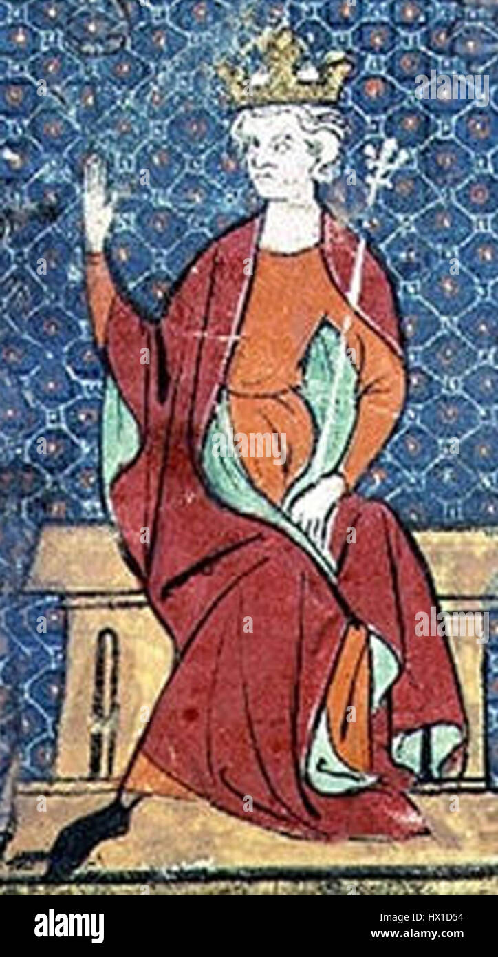 Childerico II fu un re dei Franchi del VII secolo che governò durante un periodo turbolento della storia medievale. Era noto per i suoi tentativi di consolidare il potere della monarchia franca. Il suo regno, tuttavia, fu segnato da conflitti interni e conflitti con la nobiltà locale. Childerico II fu infine assassinato, e la sua morte contribuì alla frammentazione del regno franco. Foto Stock