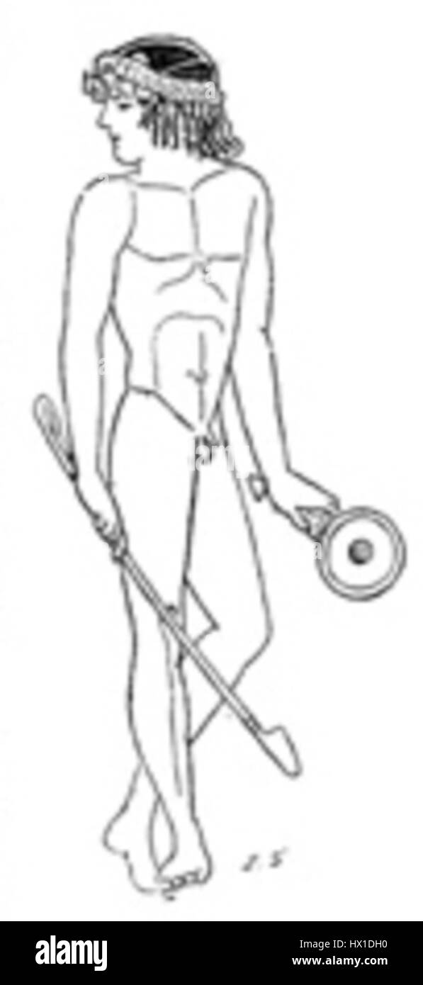 Cyathos e cup si riferiscono a un tipo specifico di antico vascello romano o greco. Il Cyathos è una piccola tazza da bere, spesso fatta di metallo o ceramica, comunemente usata per mescolare il vino. Il suo design era un elemento importante delle pratiche culinarie greche e romane classiche. Foto Stock