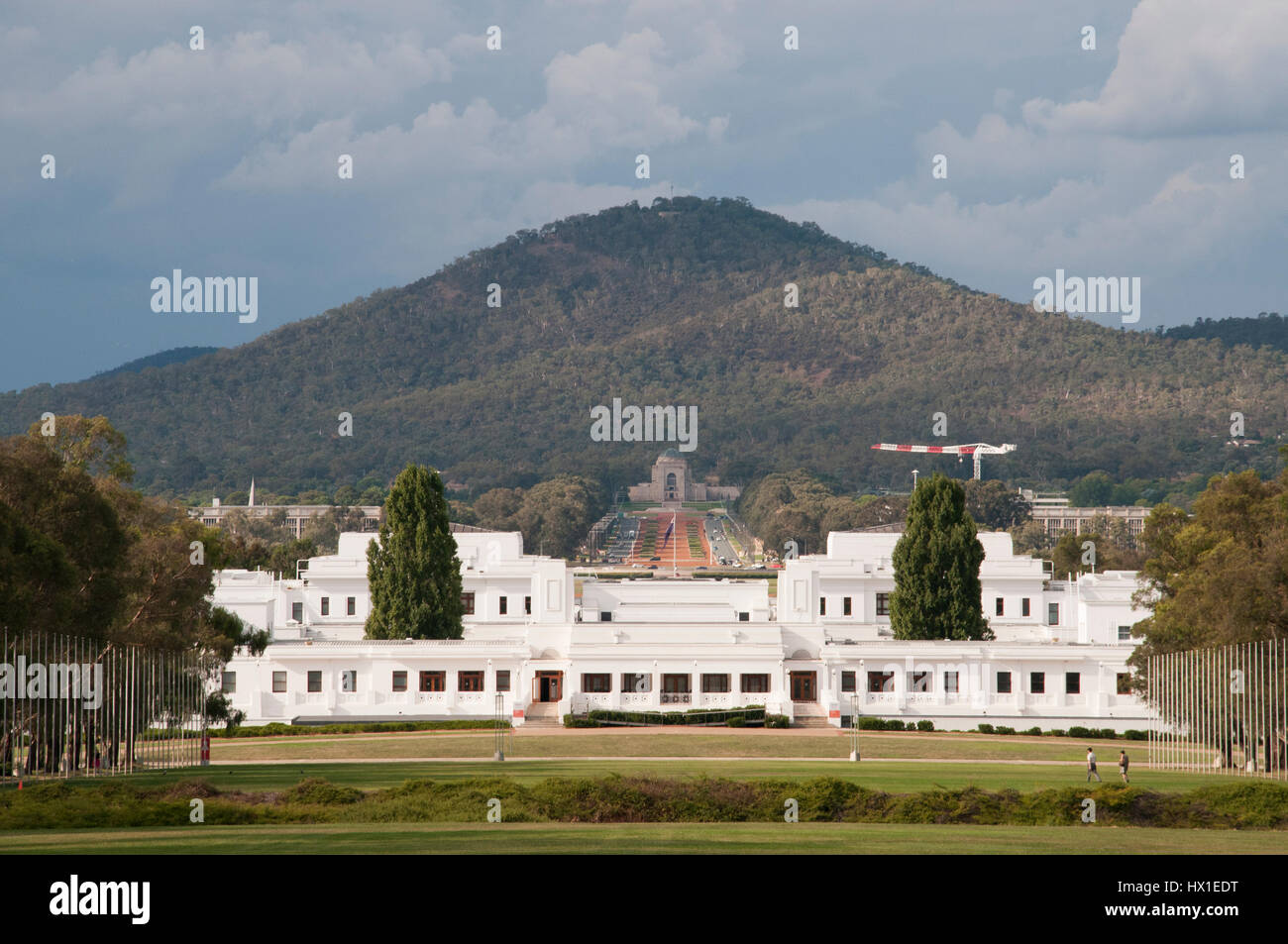 La vecchia sede del Parlamento, Canberra, Australia Foto Stock