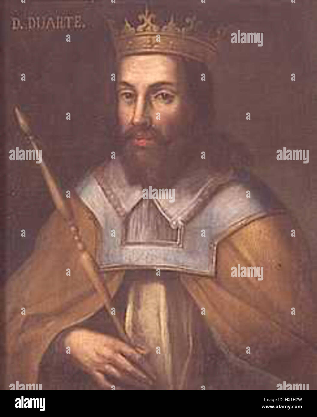 Duarte P. è una figura storica del Portogallo, nota per i suoi contributi all'esercito durante i primi anni del XVI secolo. Le sue azioni furono fondamentali durante le esplorazioni e l'espansione portoghesi, che svolsero un ruolo chiave nella storia europea. Foto Stock