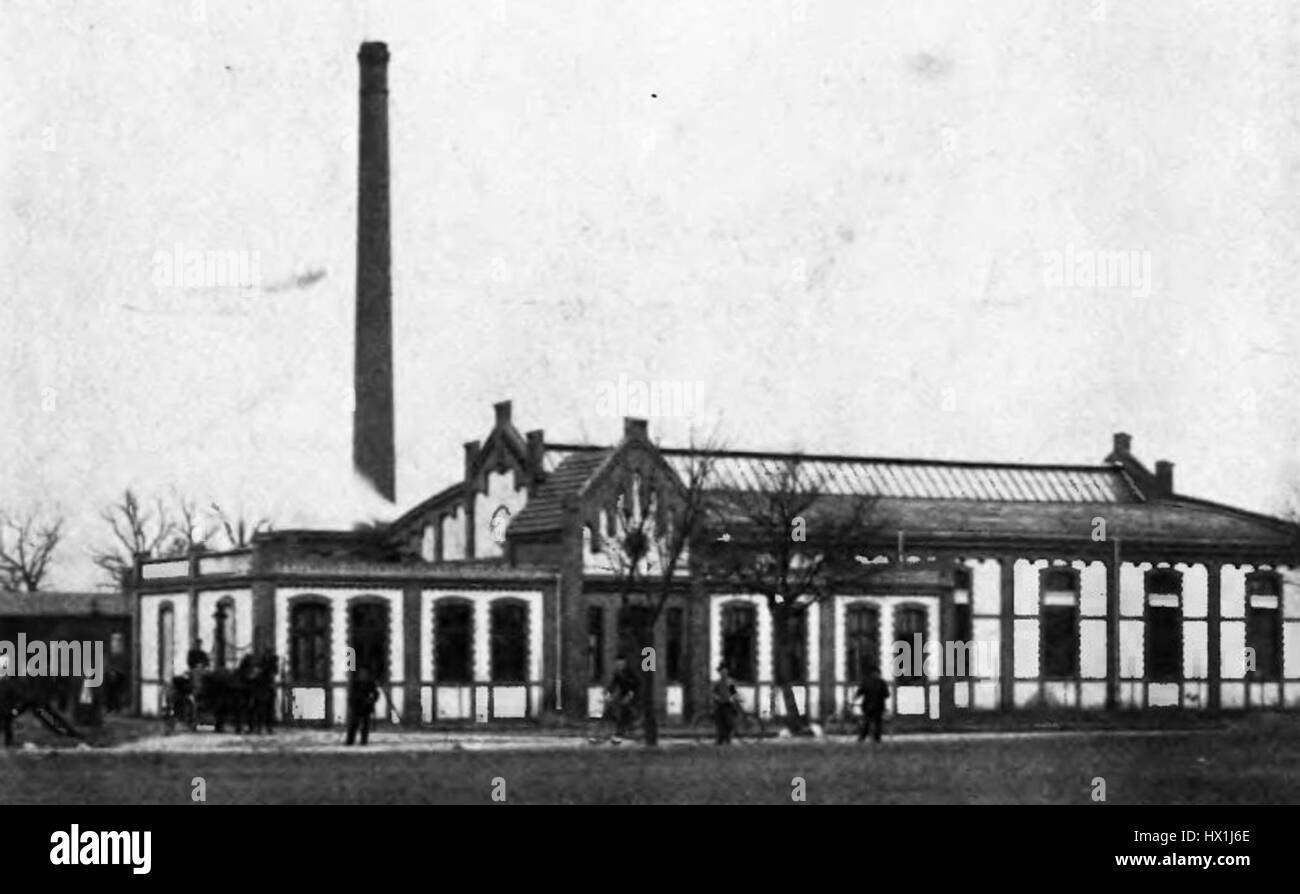 Fabryka maszyn Lloyda Bydgoskiego Foto Stock