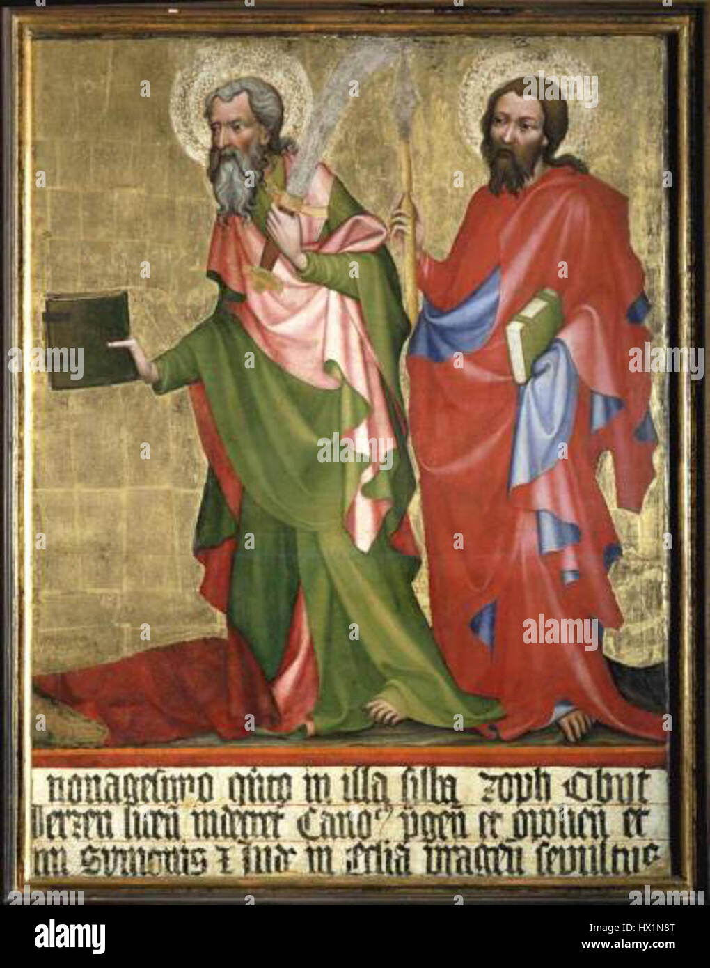 «Epitaf Jana z Jerene» si riferisce all’epitaffio di Jana della famiglia Jerene, un monumento storico o un testo commemorativo. Gli epitaffi erano spesso incisi su lapidi per commemorare il defunto e la loro vita. Foto Stock