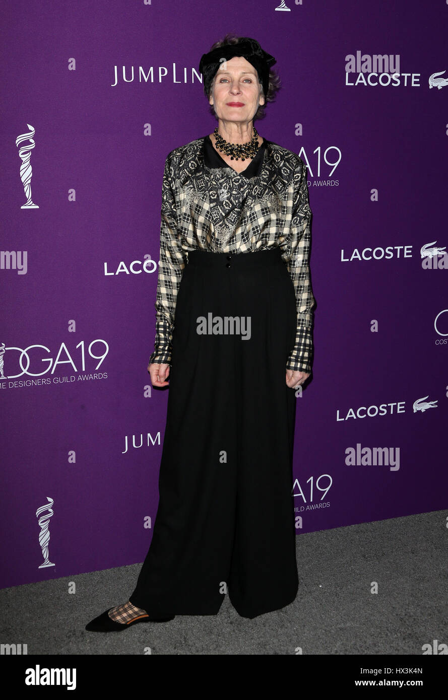 Xix CDGA (Costume Designers Guild Awards) tenutosi presso il Beverly Hilton Hotel - Arrivi con: Madeline Fontaine dove: Los Angeles, California, Stati Uniti quando: 21 Feb 2017 Foto Stock