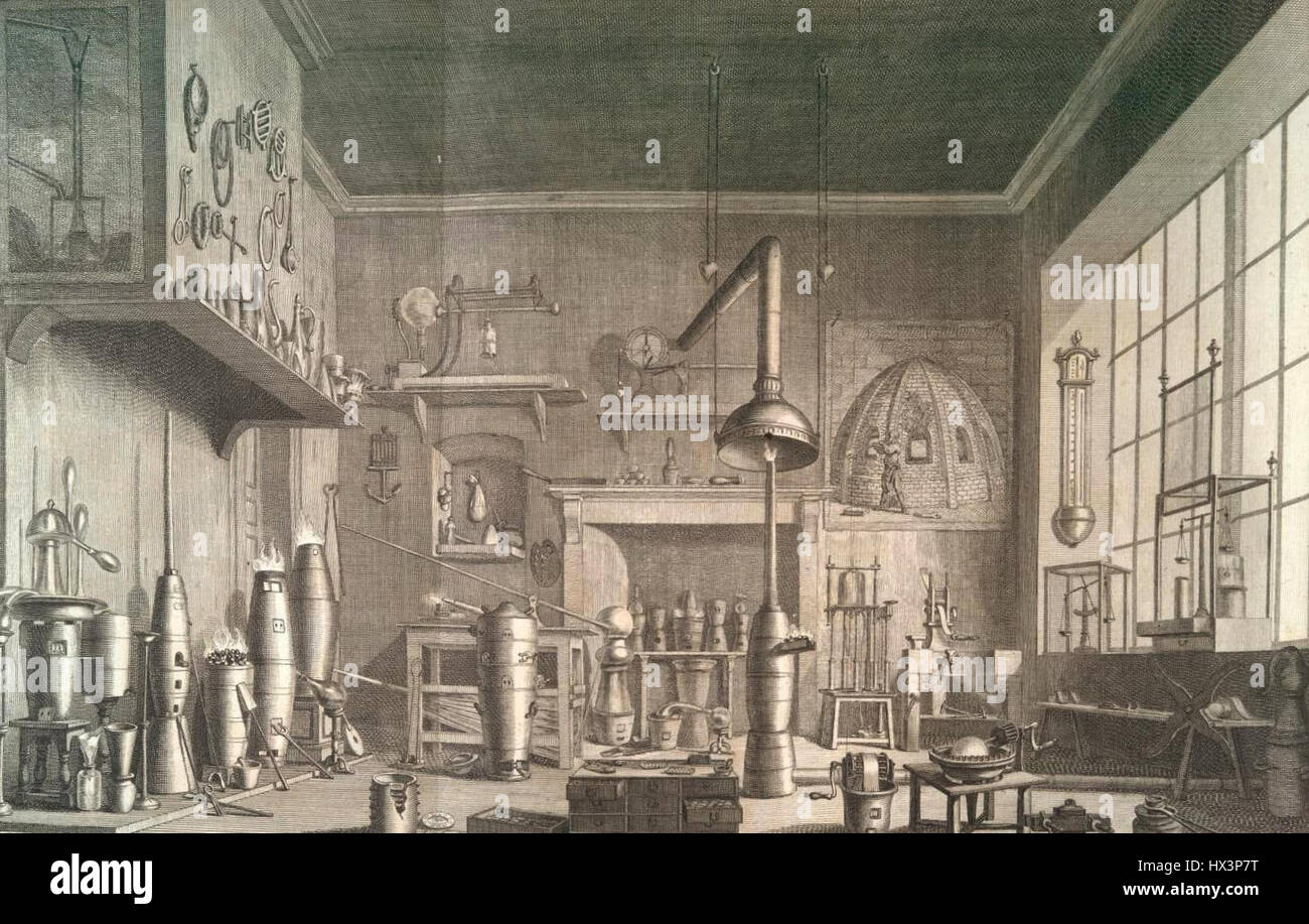 William Lewis lab Foto Stock