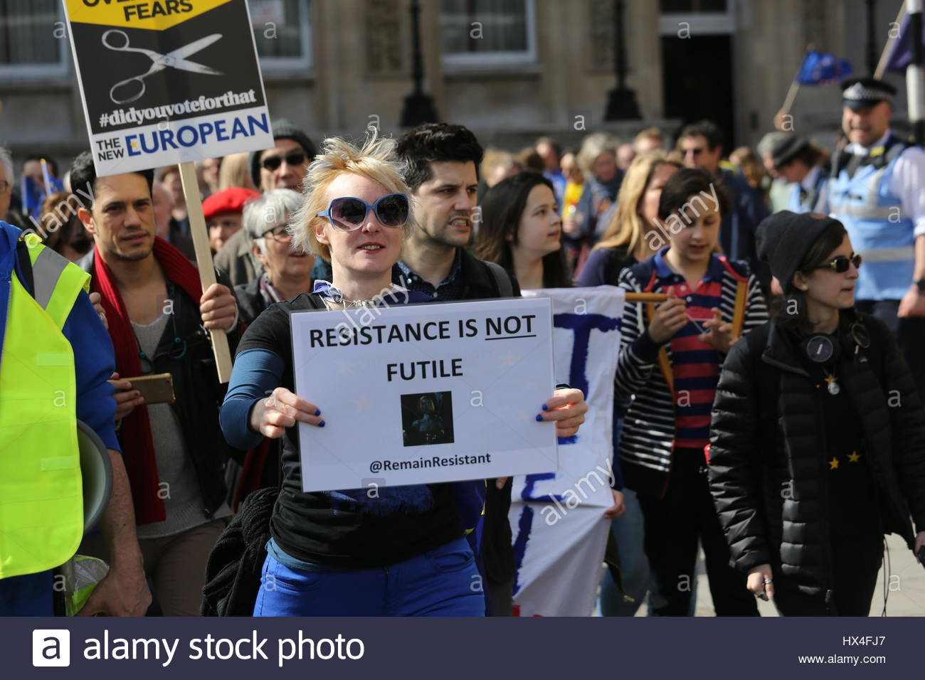 Anti-Brexit rally Foto Stock