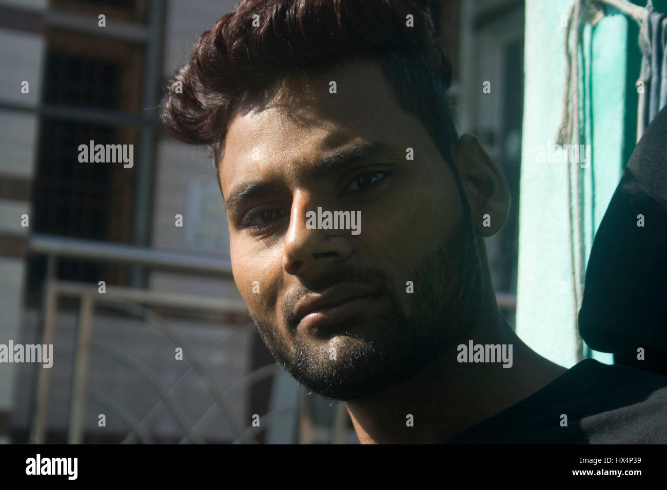 Immagine indiana rurale in Delhi Foto Stock