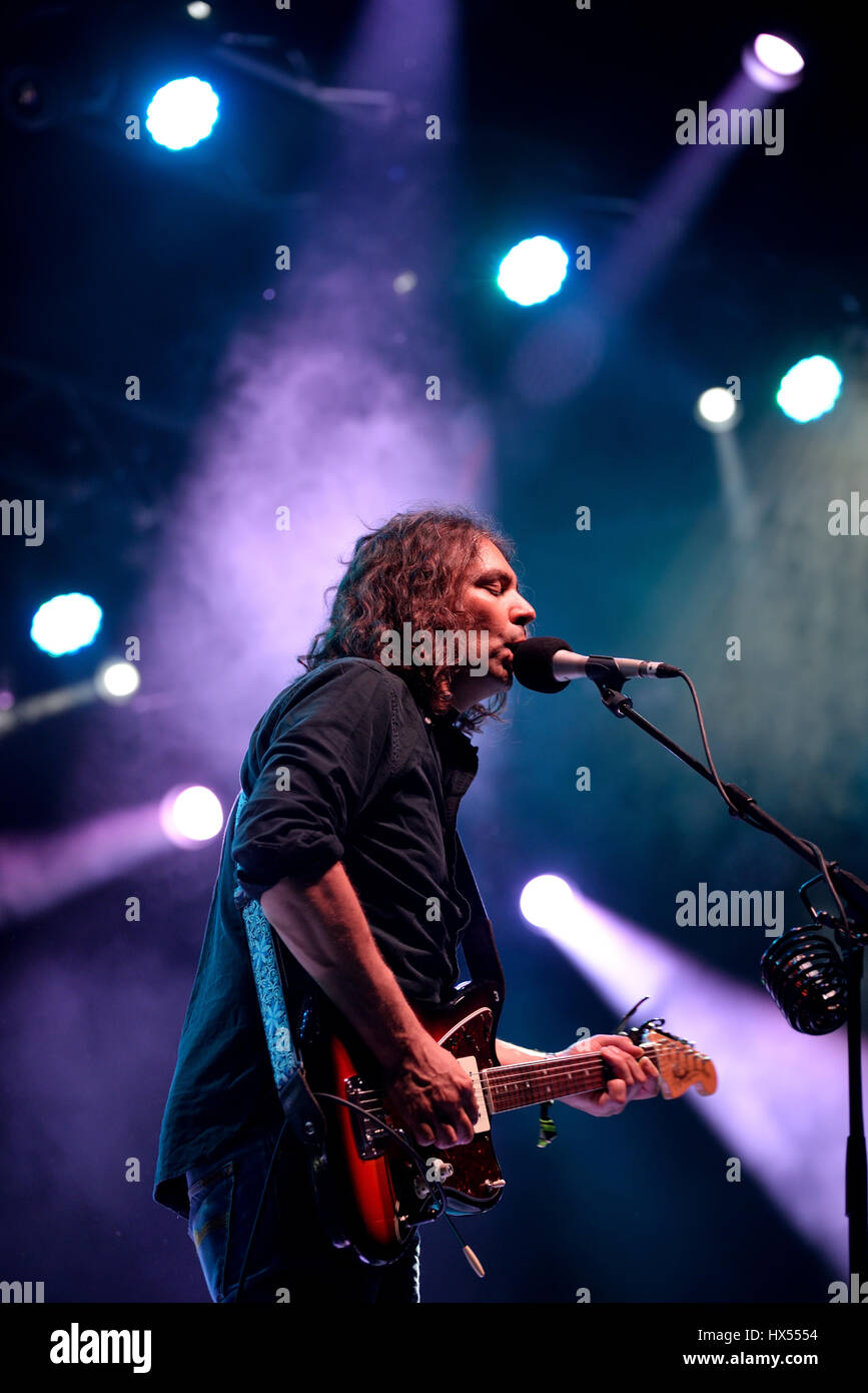 Barcellona - Lug 3: La guerra alla droga (banda) in concerto presso il Vida Festival il 3 luglio 2015 a Barcellona, Spagna. Foto Stock