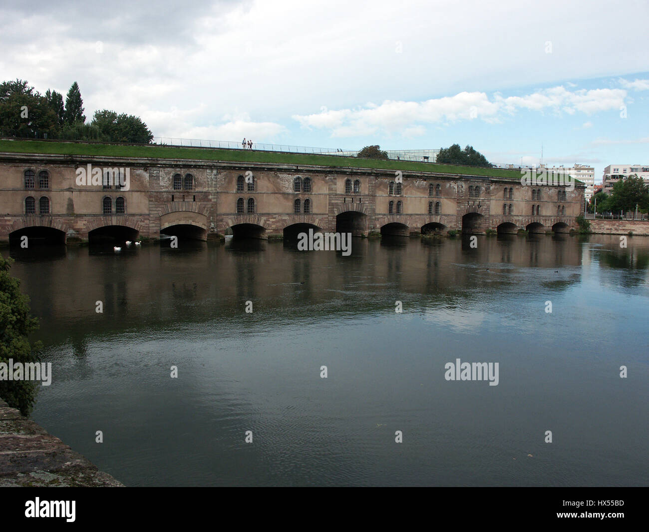 Ponts Couverts Bridge a Strasburgo Foto Stock