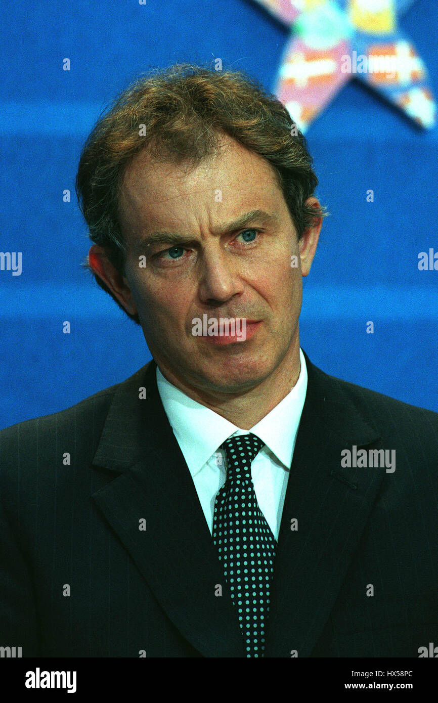 TONY BLAIR MP il primo ministro il 20 maggio 1998 Foto Stock