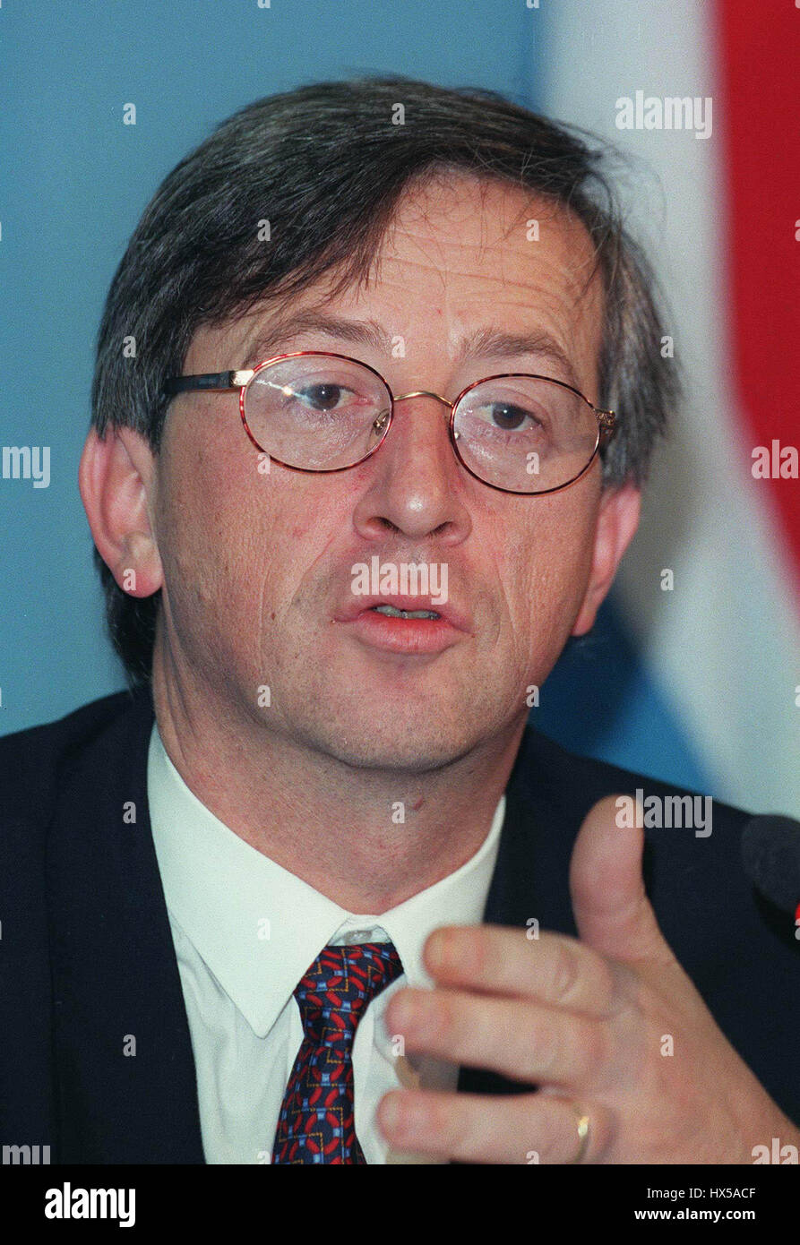JEAN-CLAUDE JUNCKER Primo Ministro del Lussemburgo il 16 dicembre 1996 Foto Stock