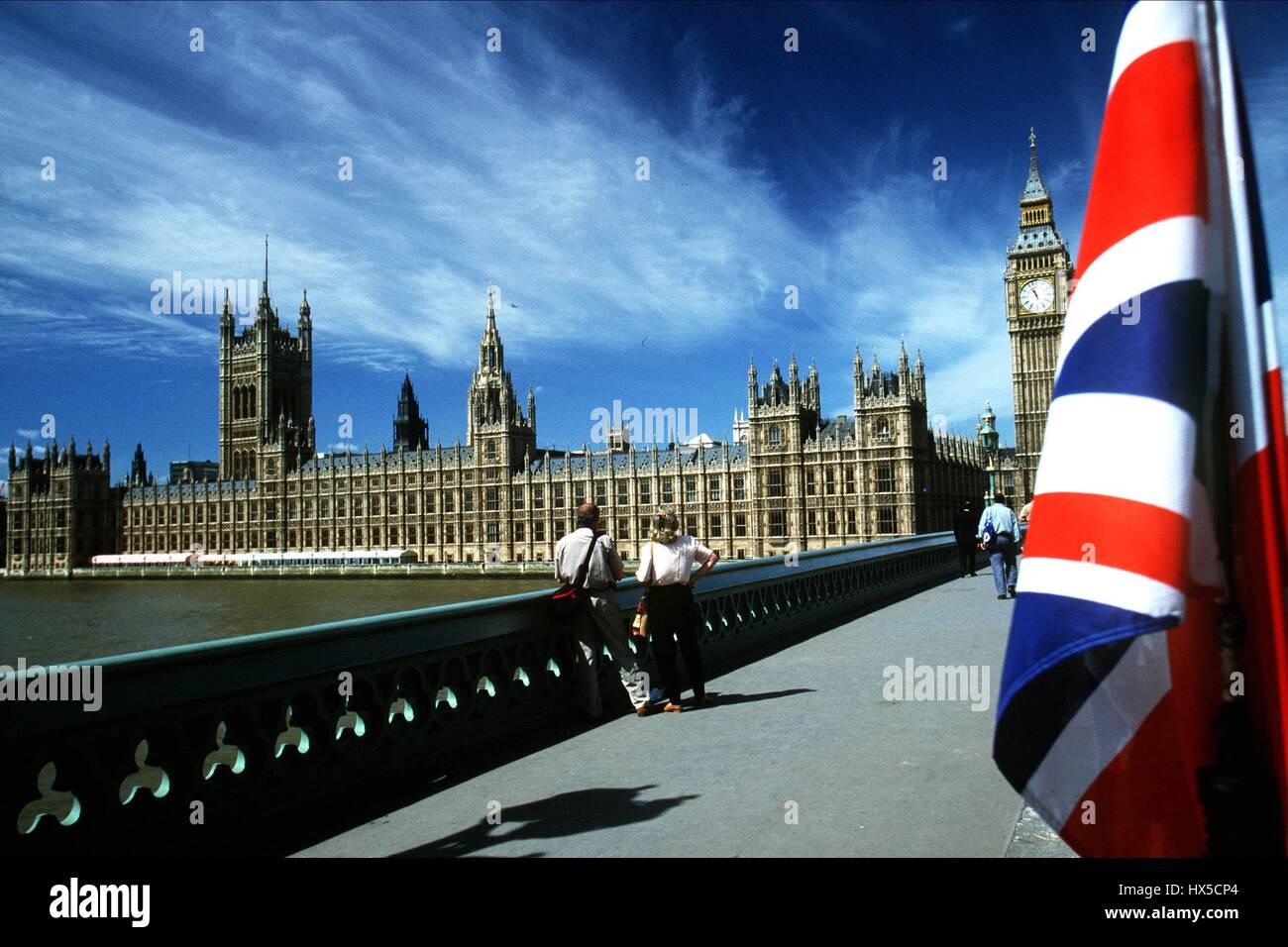 Case del Parlamento WESTMINISTER Londra Inghilterra 28 Luglio 1998 Foto Stock