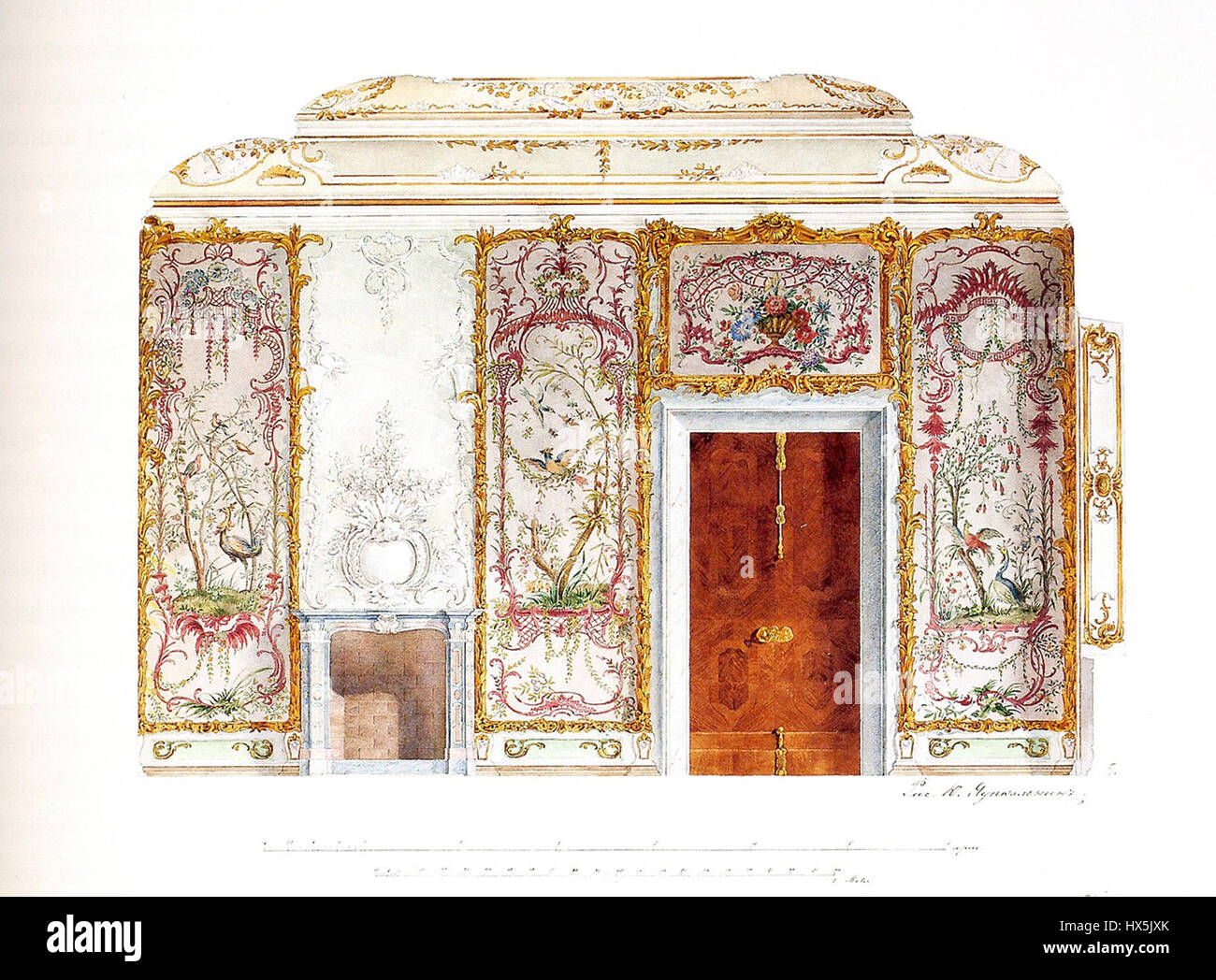 Dmitrij Donskoy, principe di Mosca, è raffigurato come una figura significativa nella storia russa, noto per la sua leadership nella battaglia di Kulikovo nel 1380. Il dipinto simboleggia la forza e l'indipendenza russa di fronte alle invasioni mongole. Foto Stock