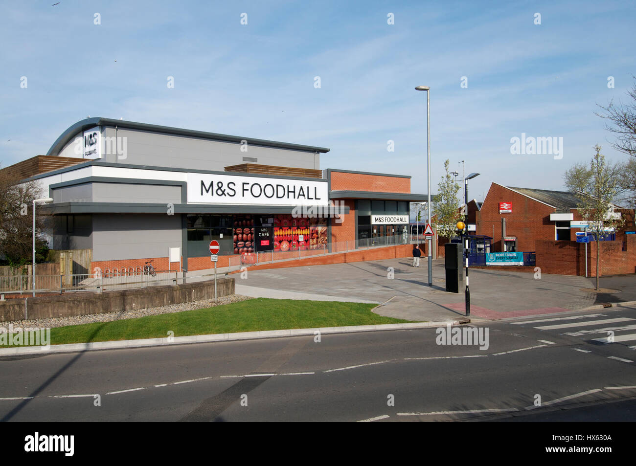 M&S Foodhall, Exmouth, Devon, Regno Unito Foto Stock