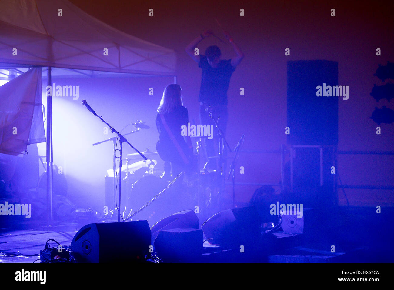 Barcellona - SET 4: Black Box ROSSO (banda) in concerto presso il Tibidabo Live Festival il 4 settembre 2015 a Barcellona, Spagna. Foto Stock