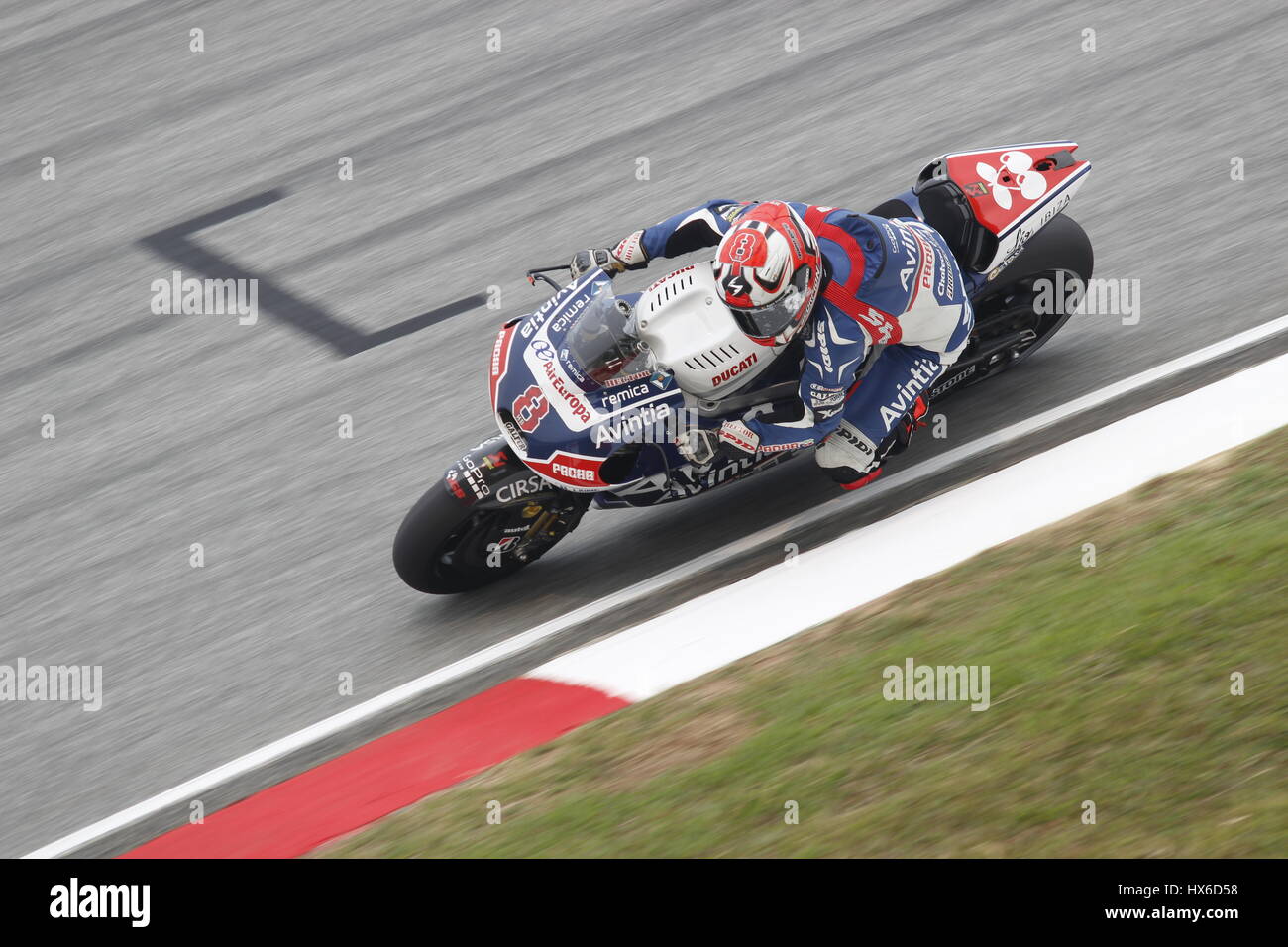 Motor Sports bike racing driver Foto Stock