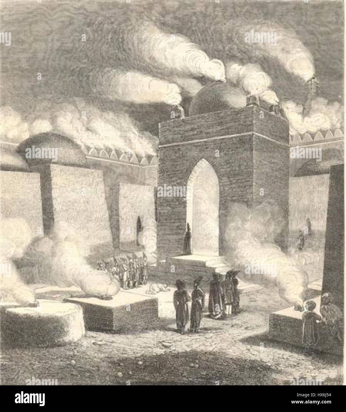 Gli antichi abiti russi degli affreschi di Kiev mostrano i tradizionali indumenti indossati nella Rus' di Kiev. Queste raffigurazioni forniscono informazioni sugli stili di abbigliamento e sulla vita quotidiana dei popoli slavi orientali medievali. Gli affreschi sono preziose testimonianze storiche, che fanno luce sulla cultura e la moda del periodo. Foto Stock