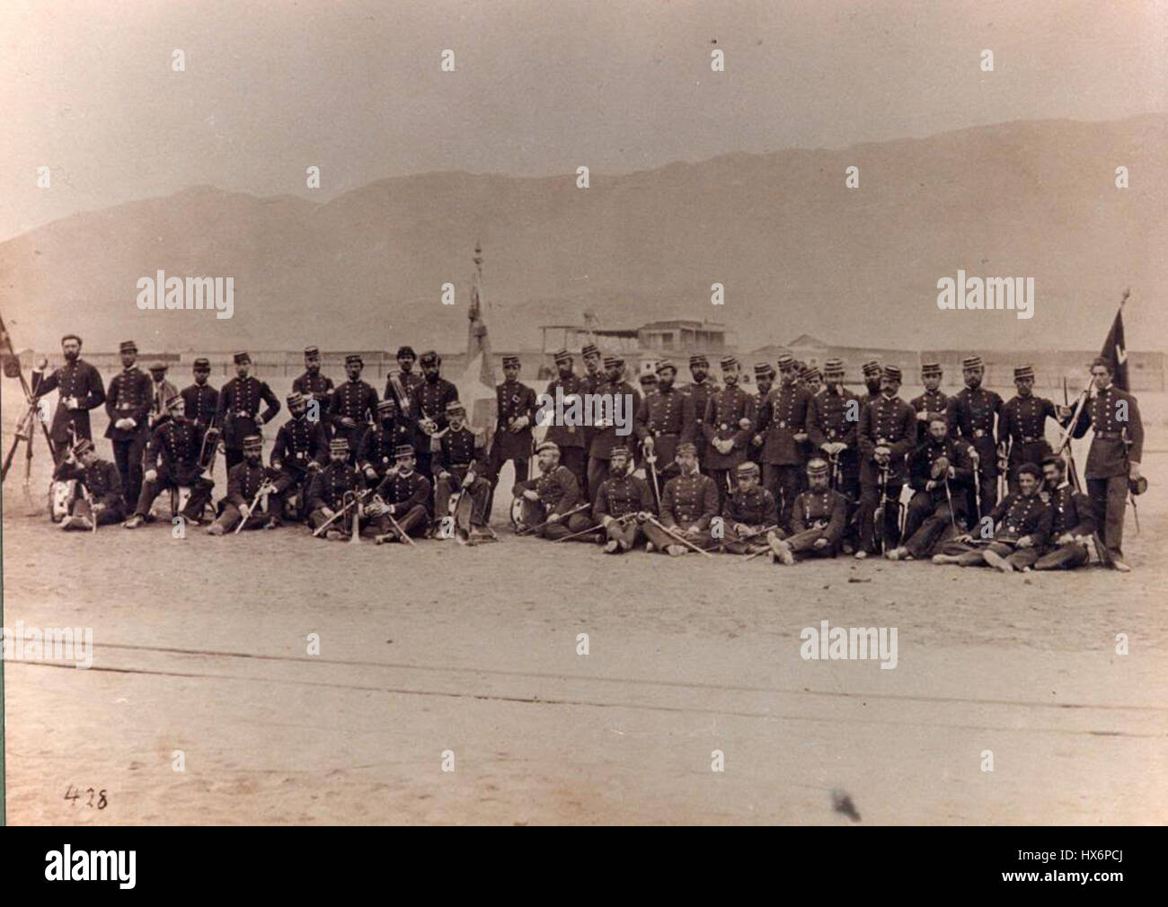 "REG4DELINEAANTOFAGASTA" è una rappresentazione storica della città di Antofagasta, in Cile, probabilmente un disegno cartografico o architettonico. Offre approfondimenti sullo sviluppo della città e sulle caratteristiche principali della città durante un periodo specifico, probabilmente dal XIX secolo all'inizio del XX. Foto Stock