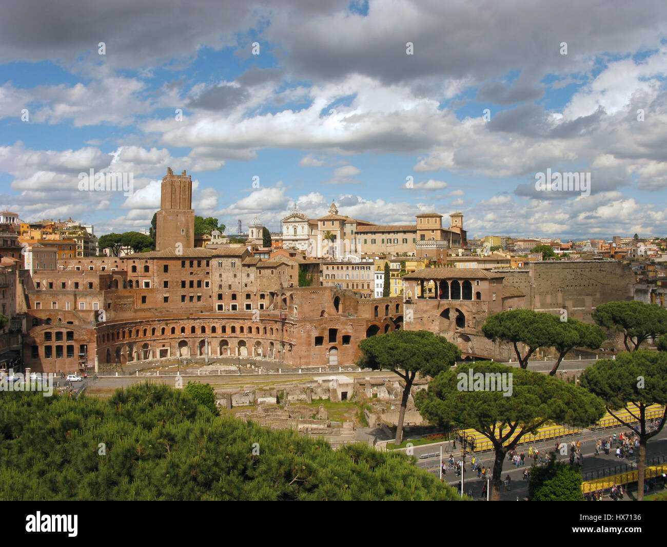 Mercati di Traiano Foto Stock