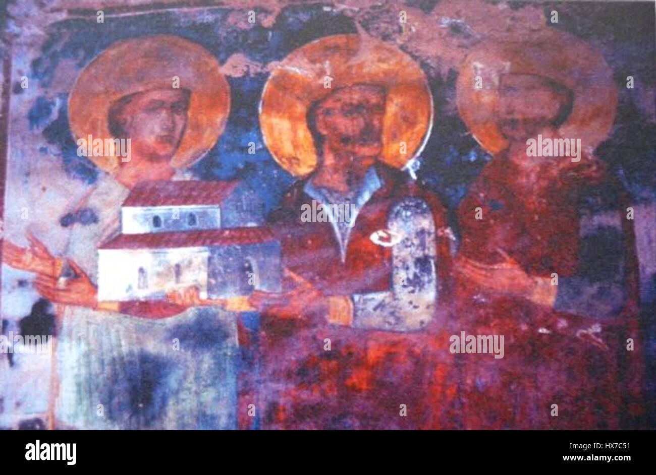 Questo sembra essere un manoscritto o un documento storico o religioso del XVI secolo, potenzialmente legato a un individuo o a un evento tra il 1518 e il 1574. Il testo sembra presentare una combinazione di date, lettere e simboli, possibilmente in una prima scrittura moderna. Foto Stock