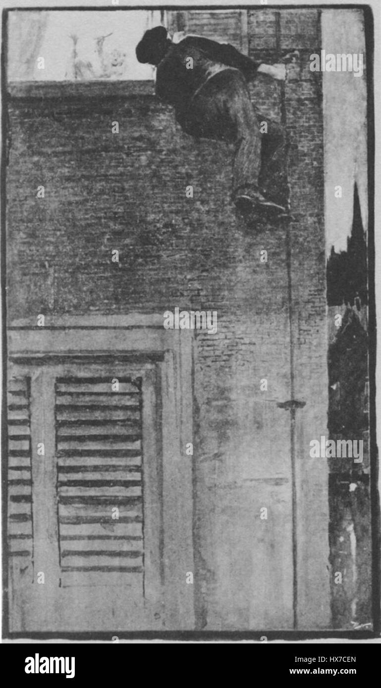 The Murders in the Rue Morgue di Edgar Allan PoE è una classica storia poliziesca che introduce il personaggio di C. Auguste Dupin. La narrazione coinvolge un raccapricciante doppio omicidio a Parigi ed è considerata una delle prime opere di narrativa poliziesca. Foto Stock