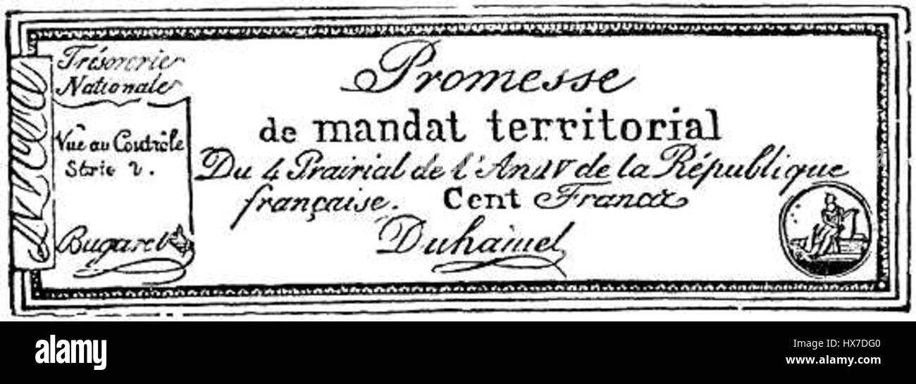 Il disegno di legge territoriale Mandat era un importante documento legale che giocava un ruolo nella governance territoriale. Ha delineato l'autorità e le responsabilità all'interno di una regione specifica, riflettendo il quadro giuridico del tempo. Foto Stock