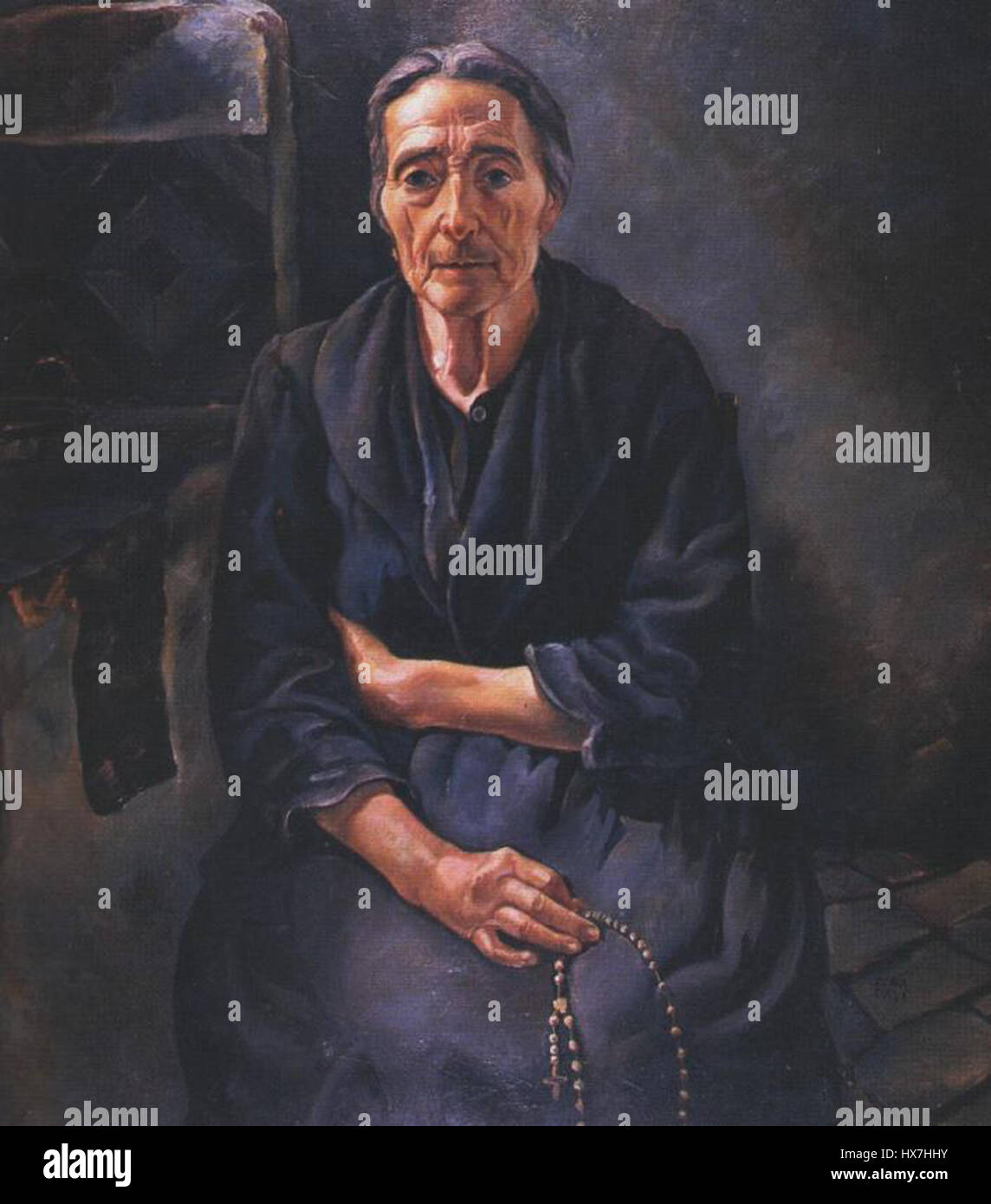 "Una vita" (1934) di Pina CalCà è un'opera significativa del cinema italiano dei primi anni del XX secolo. Il film offre una visione della cultura e della società italiana negli anni '1930, concentrandosi sul dramma basato sui personaggi e sulla profondità emotiva. Foto Stock