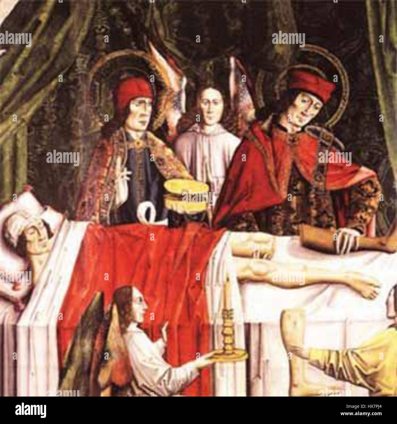 Il titolo si traduce in "famoso dottor Vladislav Yan Umansky", una figura medica rinomata, probabilmente raffigurata in un ritratto o in un'opera storica relativa ai suoi contributi alla medicina o all'assistenza sanitaria. Foto Stock