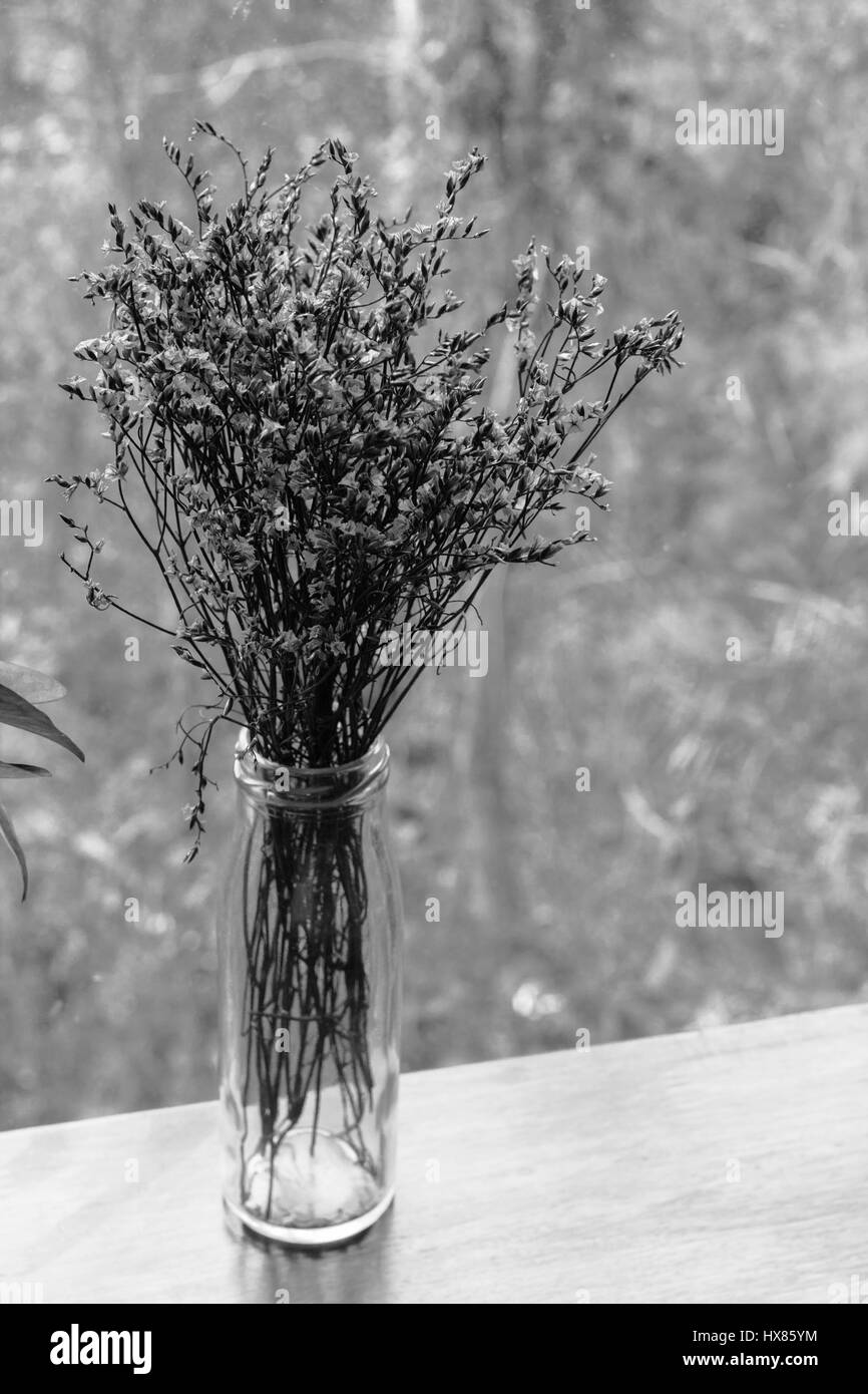 Vintage fiori secchi possono fare i vostri negozi bellissimi. Foto Stock