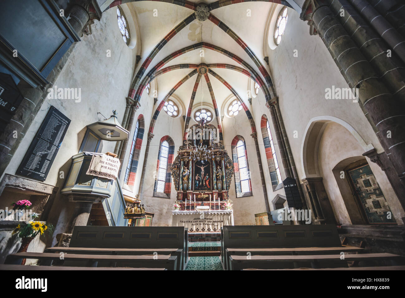 Marzo 2017: il monastero rumeno in carta foto: Cronos/Alessandro Bosio Foto Stock