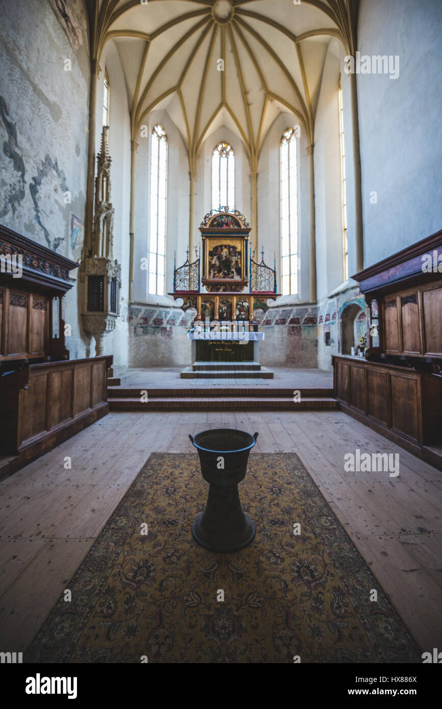 Marzo 2017: La città romena di Sighisoara foto: Cronos/Alessandro Bosio Foto Stock