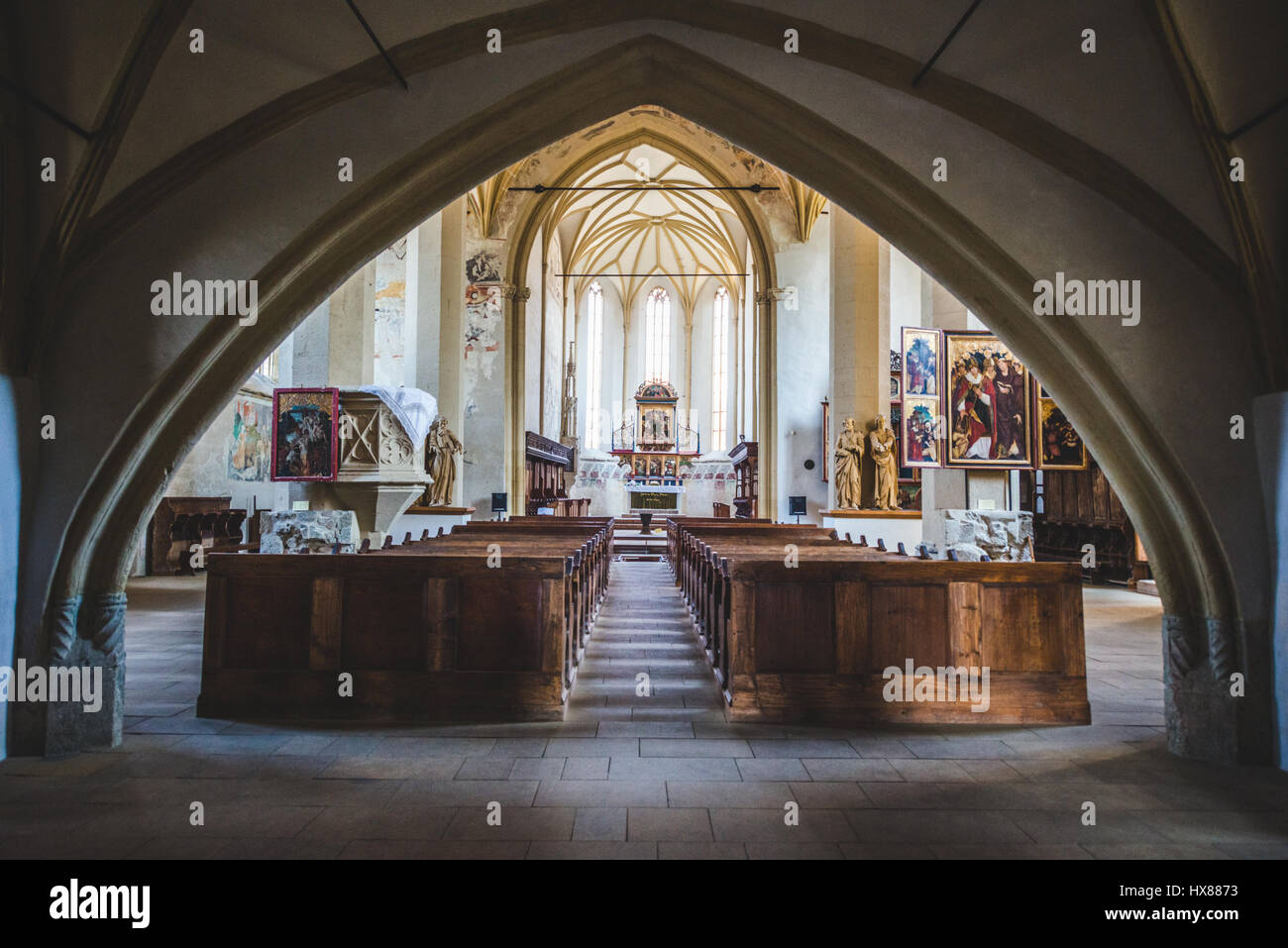 Marzo 2017: La città romena di Sighisoara foto: Cronos/Alessandro Bosio Foto Stock