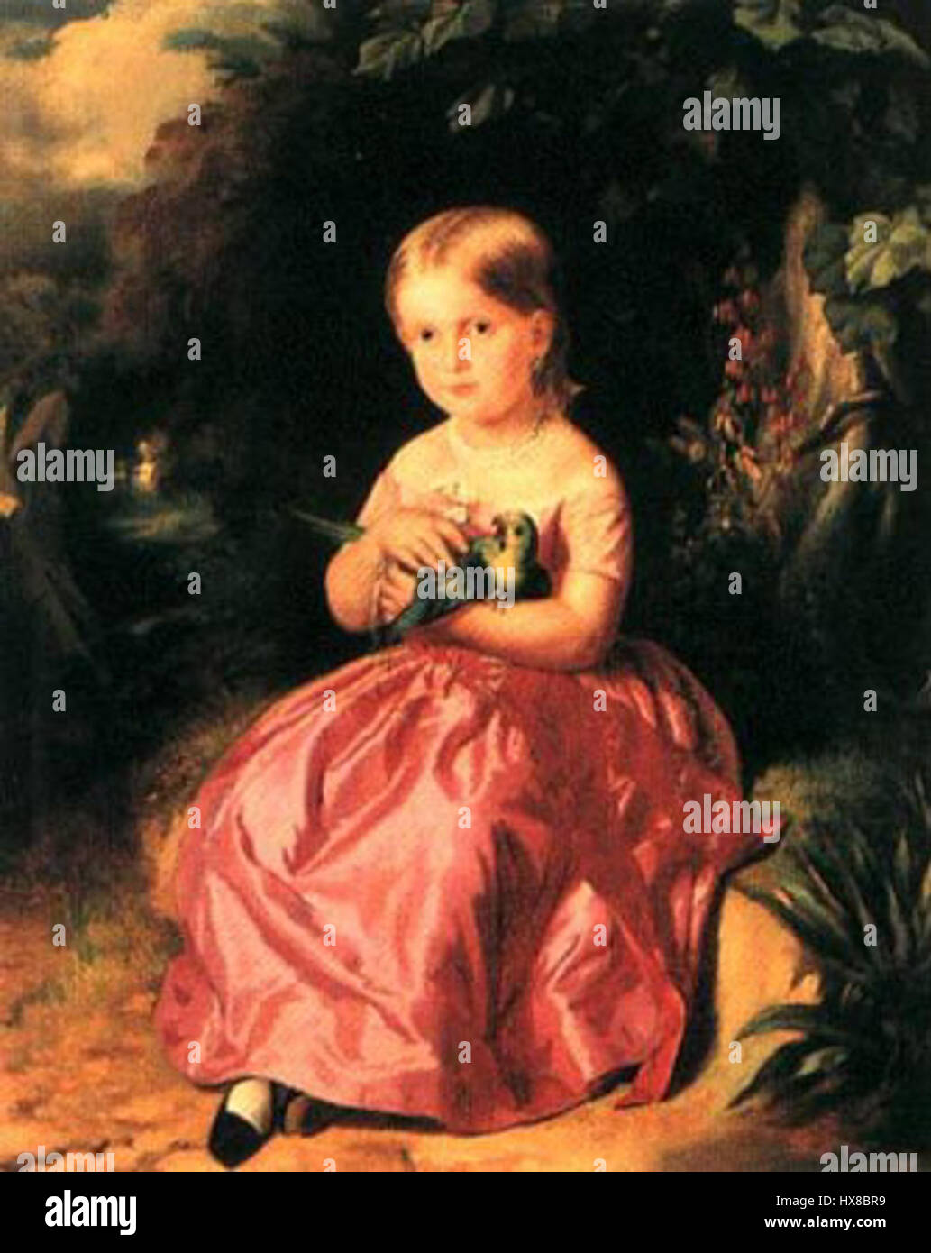 "Princesaleopoldina" si riferisce a una figura nobile, probabilmente dell'aristocrazia tedesca o austriaca, che giocò un ruolo nella storica nobiltà europea. Il titolo è legato all'eredità reale. Foto Stock