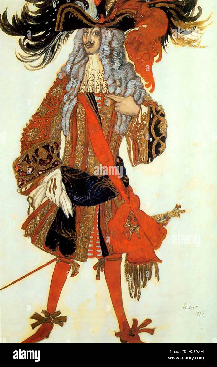 Sleeping Beauty da L. Bakst 01 Foto Stock