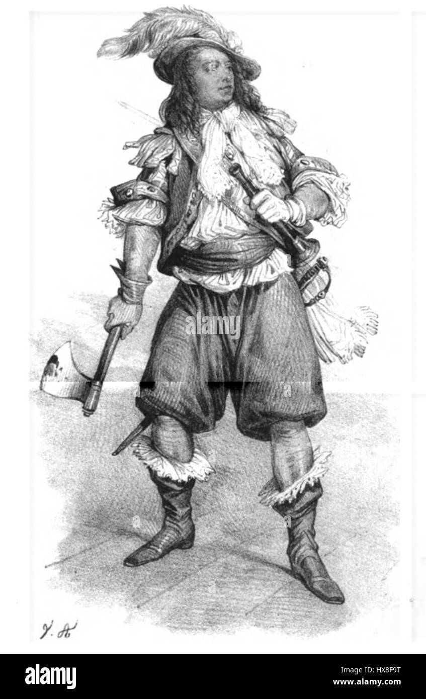 Tourville è un artista francese, noto per le sue scene navali. Il suo lavoro si concentra spesso sulla grandezza e il potere della guerra navale, raffigurando navi in azione e storici eventi marittimi con una forte enfasi sul movimento e sui drammatici scenari marini. Foto Stock