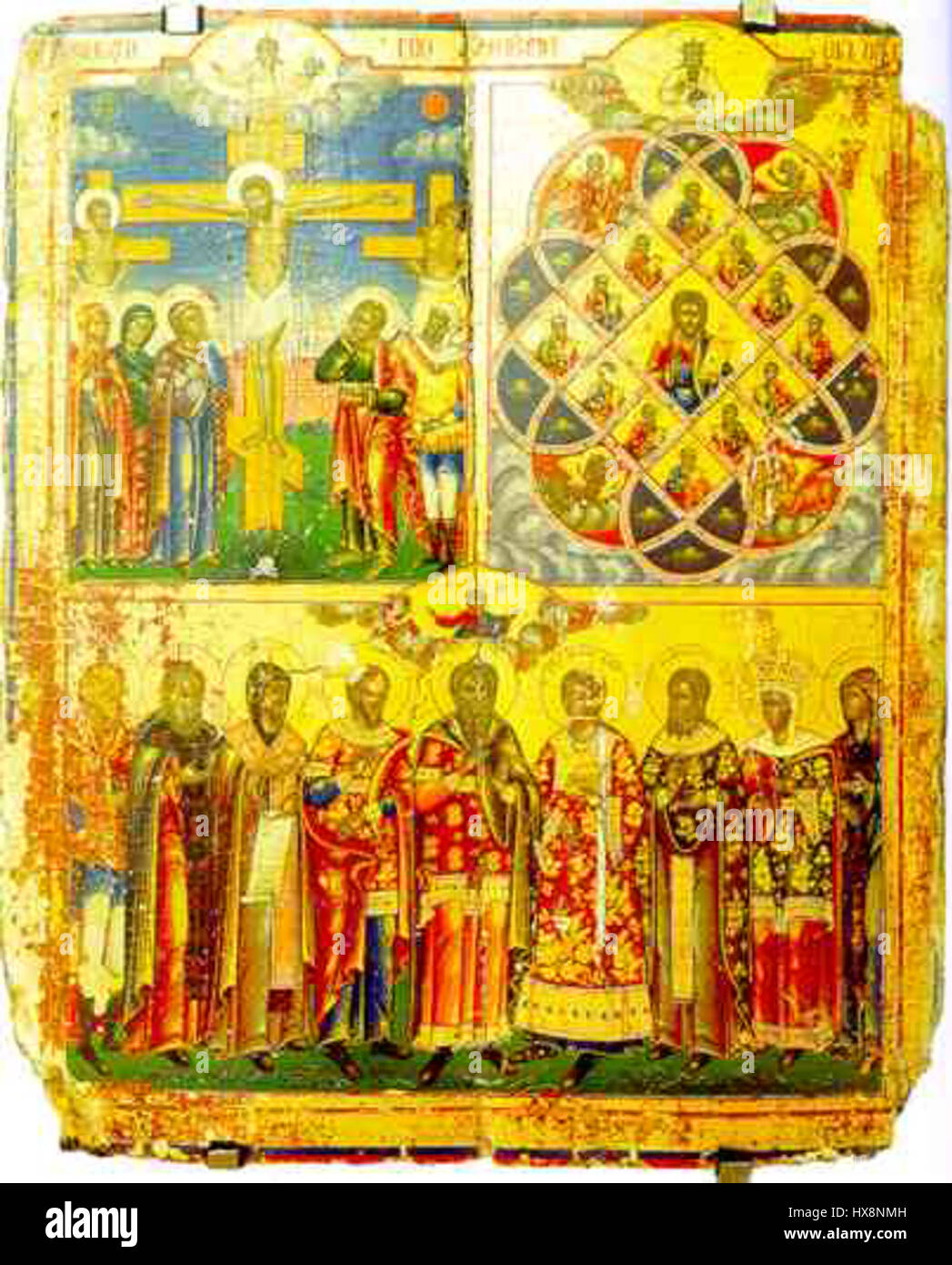 "Древняя Русь и Киевская Русь" (Rus' antico e Rus' di Kiev) si riferisce al primo sviluppo storico e culturale dei popoli slavi nell'Europa orientale, concentrandosi in particolare sul periodo della Rus' di Kiev e la sua influenza sulla storia russa successiva. Foto Stock