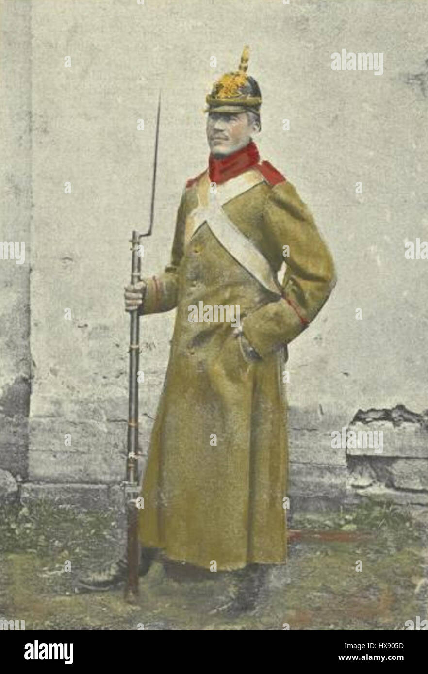 Soldato russo da 1862 Foto Stock