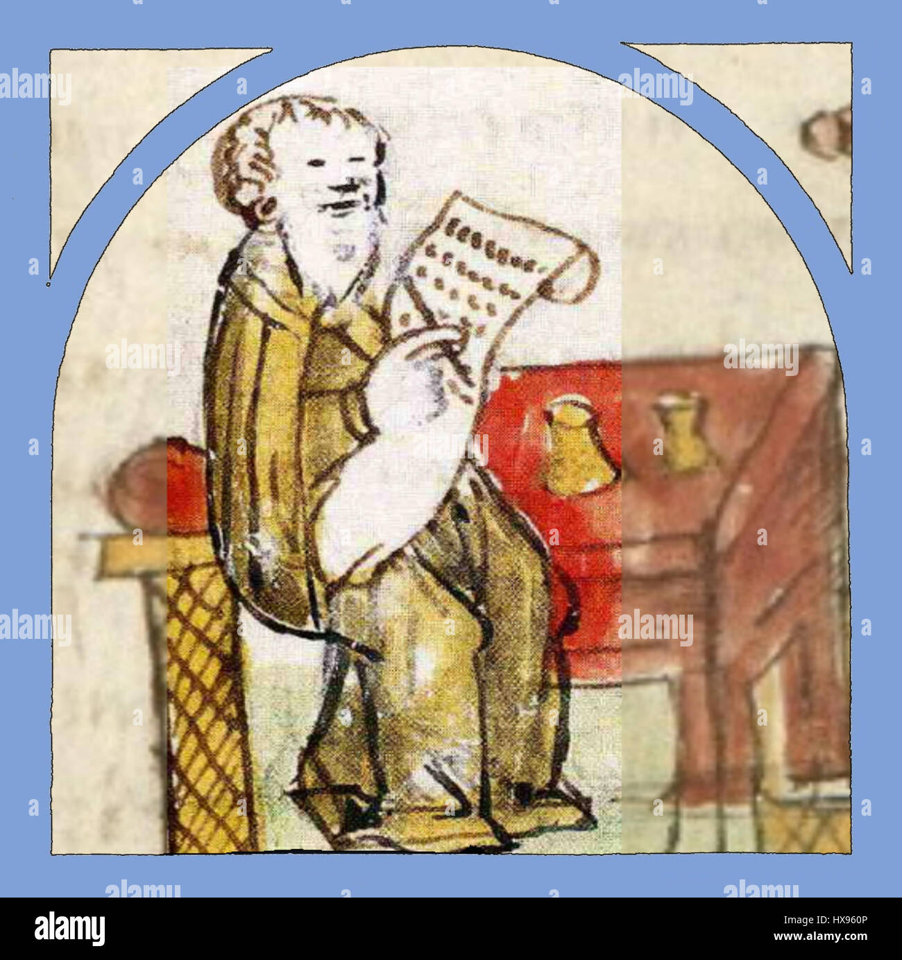 "Добрые старые времена" ("i bei vecchi giorni") di Lenya Kurchevsky riflette i ricordi nostalgici delle epoche passate, catturando una visione idealizzata della vita russa. L'opera d'arte incarna temi del patrimonio culturale e dei valori tradizionali nella Russia dell'inizio del XX secolo. Foto Stock