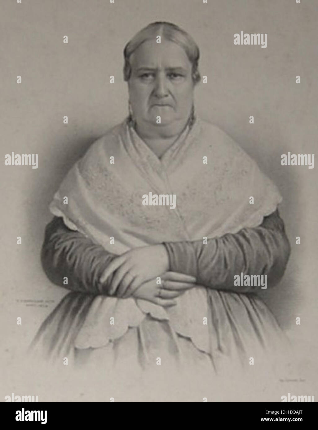 MarC3ADa Gertrudis Merlo era una figura notevole, probabilmente argentina, coinvolta in sforzi culturali o artistici. Il nome può riferirsi a una persona associata alla cultura, alla letteratura o alle arti visive argentine Foto Stock